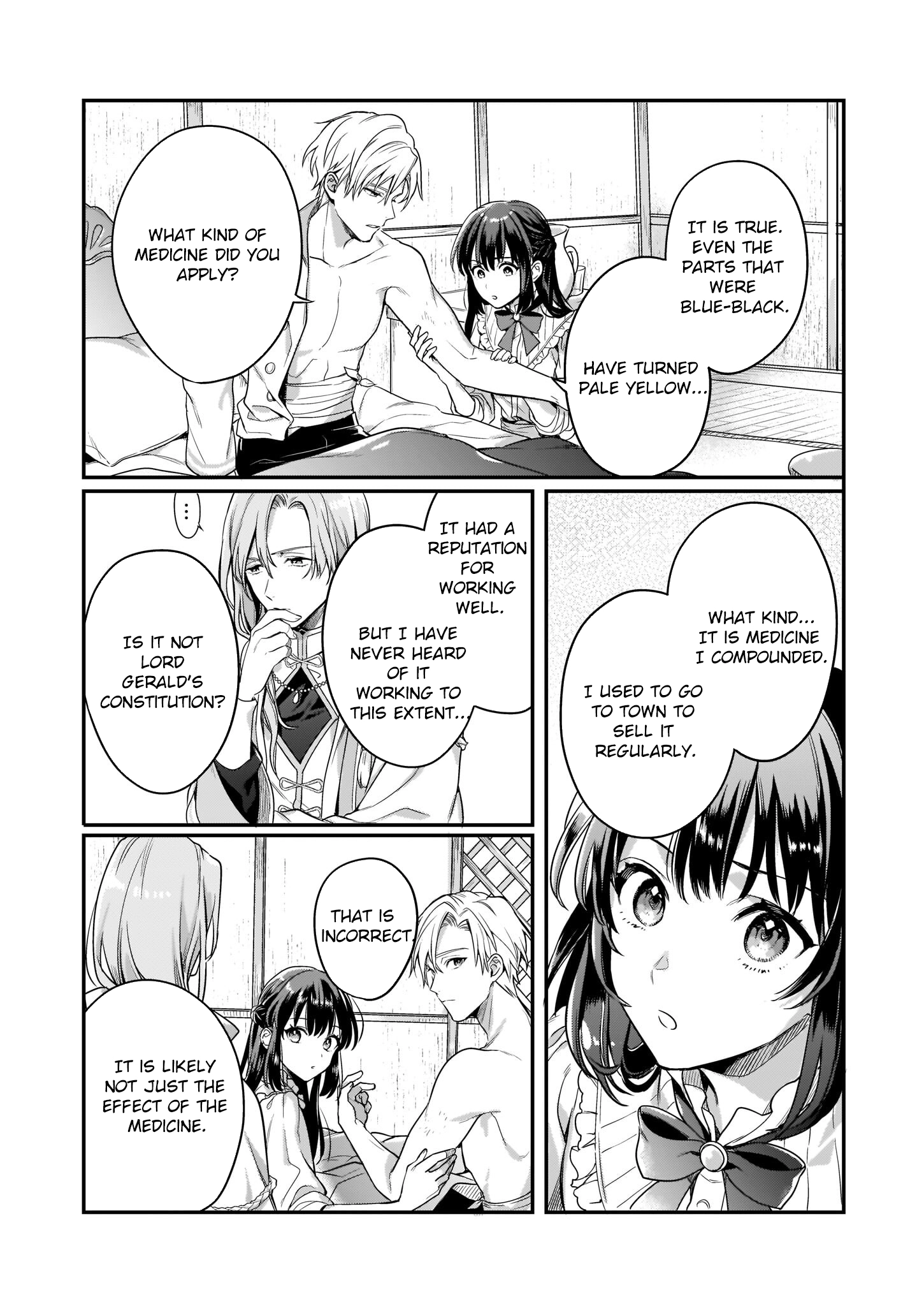 The Exiled Former Lady Loved by a Prince She Found in the Forest, Awakening as a Saint. Chapter 3 Page 7
